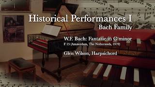 WF Bach  Fantasie in C minor F15 [upl. by Htebazileyram]