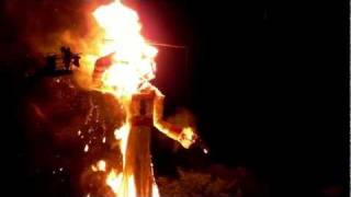 The Burning of ZOZOBRA 2011 Santa Fe New Mexico [upl. by Wrigley]