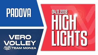 Highlights Kioene Padova vs Vero Volley Monza [upl. by Ityak]