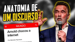 Como conquistar pessoas  O Discurso de Arnold Schwarzenegger Análise [upl. by Naivatco]