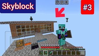 Minecraft skyblock survival episode 3❤️Diamond armour [upl. by Lama]