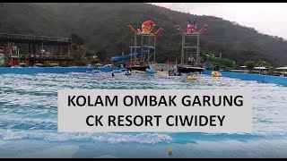 Berenang ke Kolam Ombak Garung Ciwidey  CK Resort 2023  Seru Banget [upl. by Atinnor579]