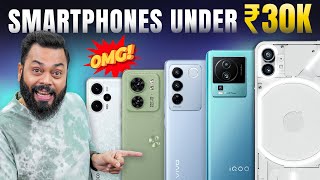 Top 5 Best Smartphones Under ₹30000 Budget⚡June 2023 [upl. by Aicilla122]