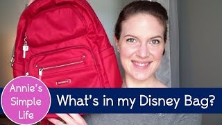 Whats In My Disney Park Bag  BesideU Arroyo City Backpack Review [upl. by Cherian]