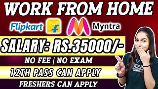 Work From Home Job  Latest Job Vacancy  Online Job At Home  12th Pass Job [upl. by Lebasy890]