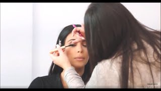 FULL VIDEO Kim Kardashian  Everyday Eye Makeup Tutorial Ft Hrush Achemyan  Eyes With Hrush [upl. by Bogart]