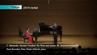 C Reinecke Flute Sonata quotUndinequot Op 167 III Andante tranquillo [upl. by Farron171]