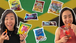 Americans Try Jamaican Snacks for the First Time [upl. by Icart]