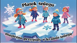 Płatek śniegu i przygoda przedszkolaków [upl. by Ilojne]