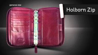 Filofax Holborn Zip Organisers [upl. by Abihsat]