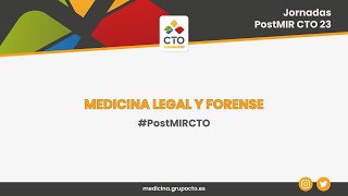 Medicina Legal y Forense  Jornadas PostMIR CTO 2023 [upl. by Drofyar]