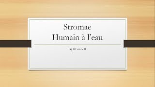 Humain à leau Stromae paroles [upl. by Benioff]