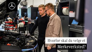 Hvorfor skal du velge et merkeverksted for din MercedesBenz [upl. by Adnalor]