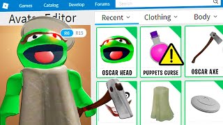 PUPPET DISGUISE TROLLING  Pretending To Be FAKE OSCAR THE GROUCH In Roblox PUPPET Piggy Game [upl. by Aremihc364]