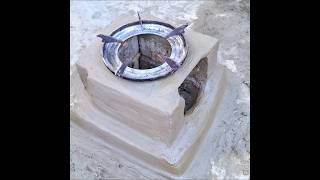 How to make bricks stoves at home viralshorts shorts [upl. by Enitsuj815]