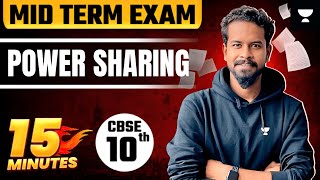 Power Sharing  Class 10  15 Minutes Quick Revision  Part 2  CBSE  NCERT  Siddharth [upl. by Ck]