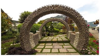 Gabion design 180 ideas for walls fences fireplaces waterfalls benches and more [upl. by Netsriik]