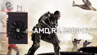 AMD RX 5500 XT 4GB  CALL OF DUTY ADVANCED WARFARE 2014 [upl. by Ojimmas260]