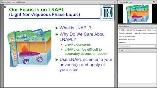 Connecting the Science to Managing LNAPL Sites  Part One [upl. by Oirromed625]