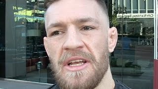 CONOR MCGREGOR WENT INTO SHOCK VOWS TO TOY WITH NATE DIAZ 2 82016 [upl. by Ilak]