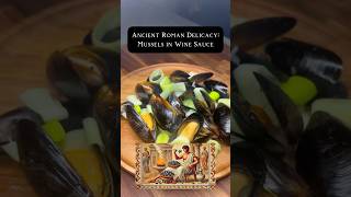 Roman Recipes Ep12 history recipe ancientrome romanhistory rome fyp cooking food seafood [upl. by Nahsad]