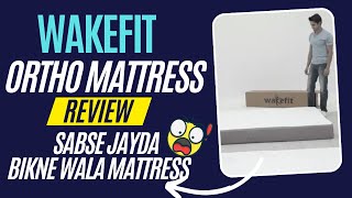 Wakefit Orthopedic Memory Foam Mattress Review  Wakefit King size Mattress  Wakefit Vs Sleepyhead [upl. by Hare]