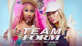 Nicki Minaj amp Iggy Azalea  TEAM FORM quotGood Form x Teamquot 🍪 Mashup  MV [upl. by Letisha]