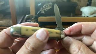 Antique Pocket Knife from the CITY OF BLADES Solingen’ Germany a shallow Dive into History [upl. by Allesor]