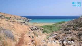 Tinos Greece Pachia Ammos  AtlasVisual [upl. by Esetal169]