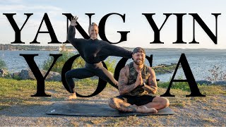 60 min Yang Yin Yoga Cour de Yoga en Français [upl. by Jenine]