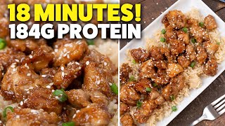 Sesame Chicken Recipe  Healthy 20 Minute Meal Prep [upl. by Aianat314]