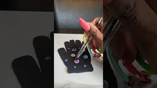 DOLLAR TREE DIY RHINESTONE GLAM GLOVES ✨️ [upl. by Jeramey580]