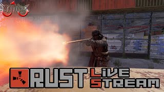 Want some PVE Rust Action on modded Rustymax server [upl. by Anile]