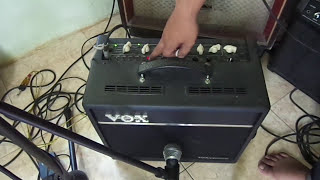 VOX Valvetronix vt40 amp review [upl. by Ardiek5]