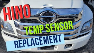 Hino Coolant Temp Sensor Replacement [upl. by Laoj494]