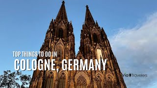 Top 10 Things To Do Cologne Germany  Travel Guide 4K [upl. by Skye]