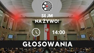 Głosowania Posiedzenie Sejmu 12 kwietnia 2024 r [upl. by Mori671]