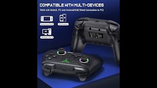 Switch Controller Wireless Switch Controller Compatible with Switch [upl. by Leumek]