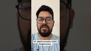 IIT JAM Economics 2025 Registration arthapoint iitjameconomics iitjam2025 iitjamregistration [upl. by Royce]