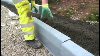 How to lay Kerbs  Aggregate Industries Durakerb [upl. by Saber642]