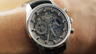 Zenith Chronomaster El Primero Full Open 03215340078C813 Zenith Watch Review [upl. by Kruter]