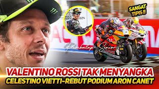 BARU PERTAMA KALI🔥CELESTINO VIETTI JUARA REBUT PODIUMARON CANET DIPERMALUKANVALENTINO ROSSI BANGGA [upl. by Boy321]