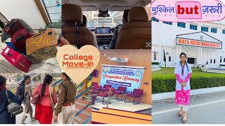 MEDICAL COLLEGE MOVE IN VLOG  EMOTIONAL  MBBS VLOG [upl. by Negaet94]