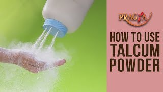 HOW You Should Use TALCUM Powder  Dr Shehla Aggarwal Dermatologist [upl. by Steinberg]