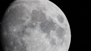 Waxing Gibbous Moon Phase HD [upl. by Sivahc]