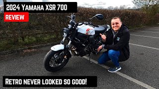 XSR700 motorcycle review 2024  Yamahas XS retro we all want [upl. by Eruot]