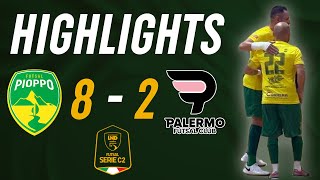 Pioppo Futsal  Palermo Futsal  Highlights Serie C2  7° Giornata Serie C2 2425 highlights [upl. by Eked]