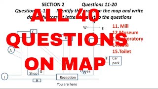 IELTS Listening Practice Test  MAP Labelling Stevensons Site  Very Important [upl. by Ramma449]