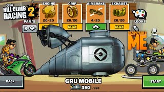 Hill Climb Racing 2  The GRUMOBILE😍😍Gameplay [upl. by Chaing]