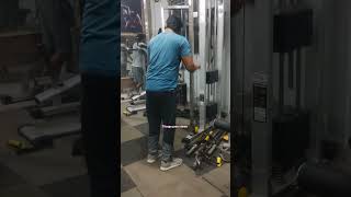 Tricep press down gymshorts exercise exercisemotivation [upl. by Ihcego324]